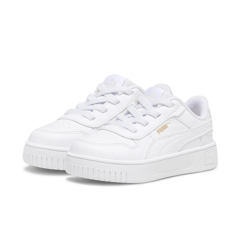 Sneaker Carina Street per bimba ai primi passi PUMA White Gold