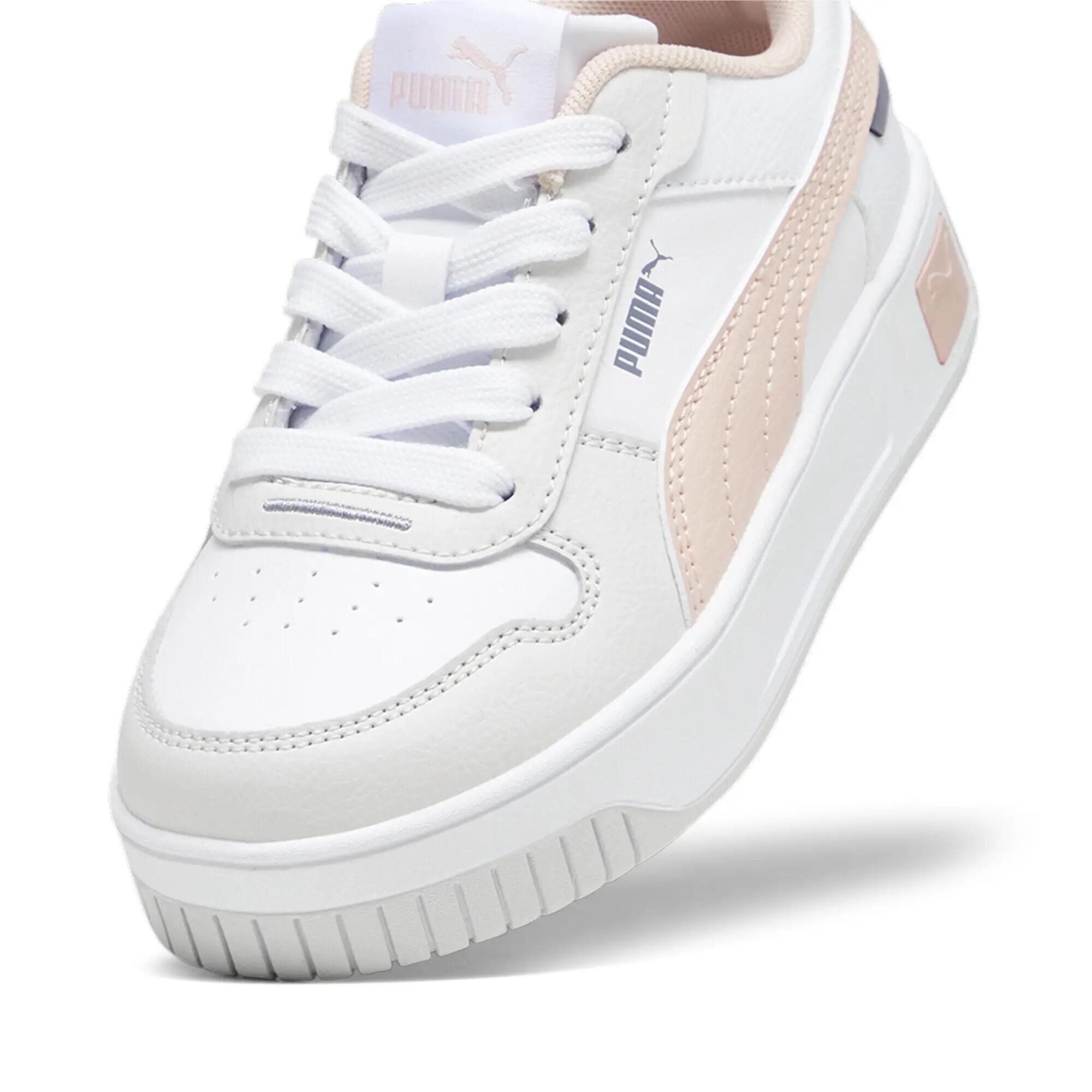 Baskets Carina Street Enfant PUMA White Rose Dust Feather Gray Pink 6/6