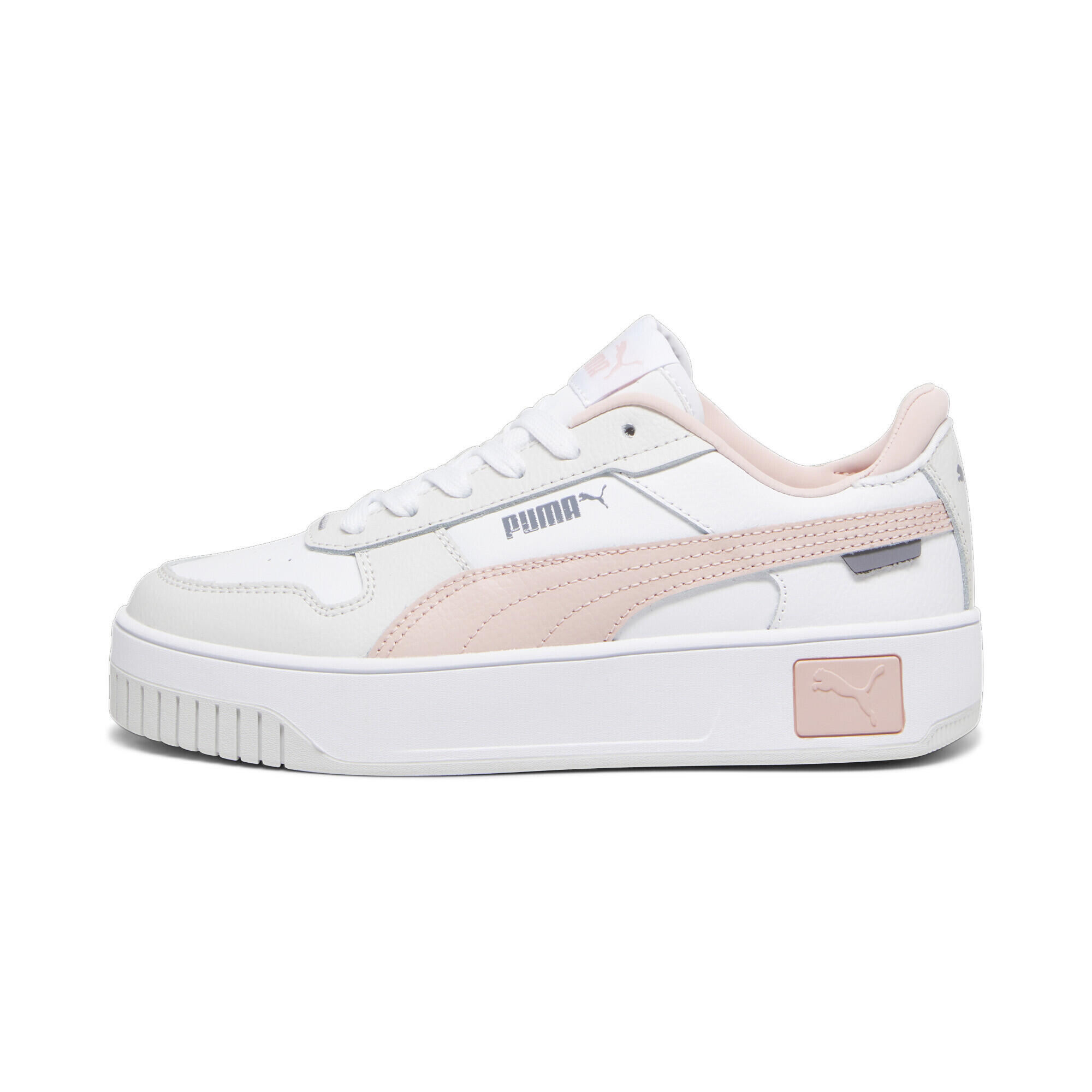 Carina Street sneakers voor jongeren PUMA White Rose Dust Feather Gray Pink 3/7