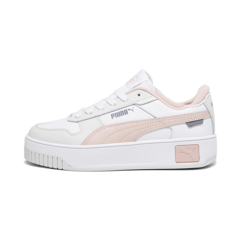 Carina Street Sneakers Mädchen PUMA White Rose Dust Feather Gray Pink