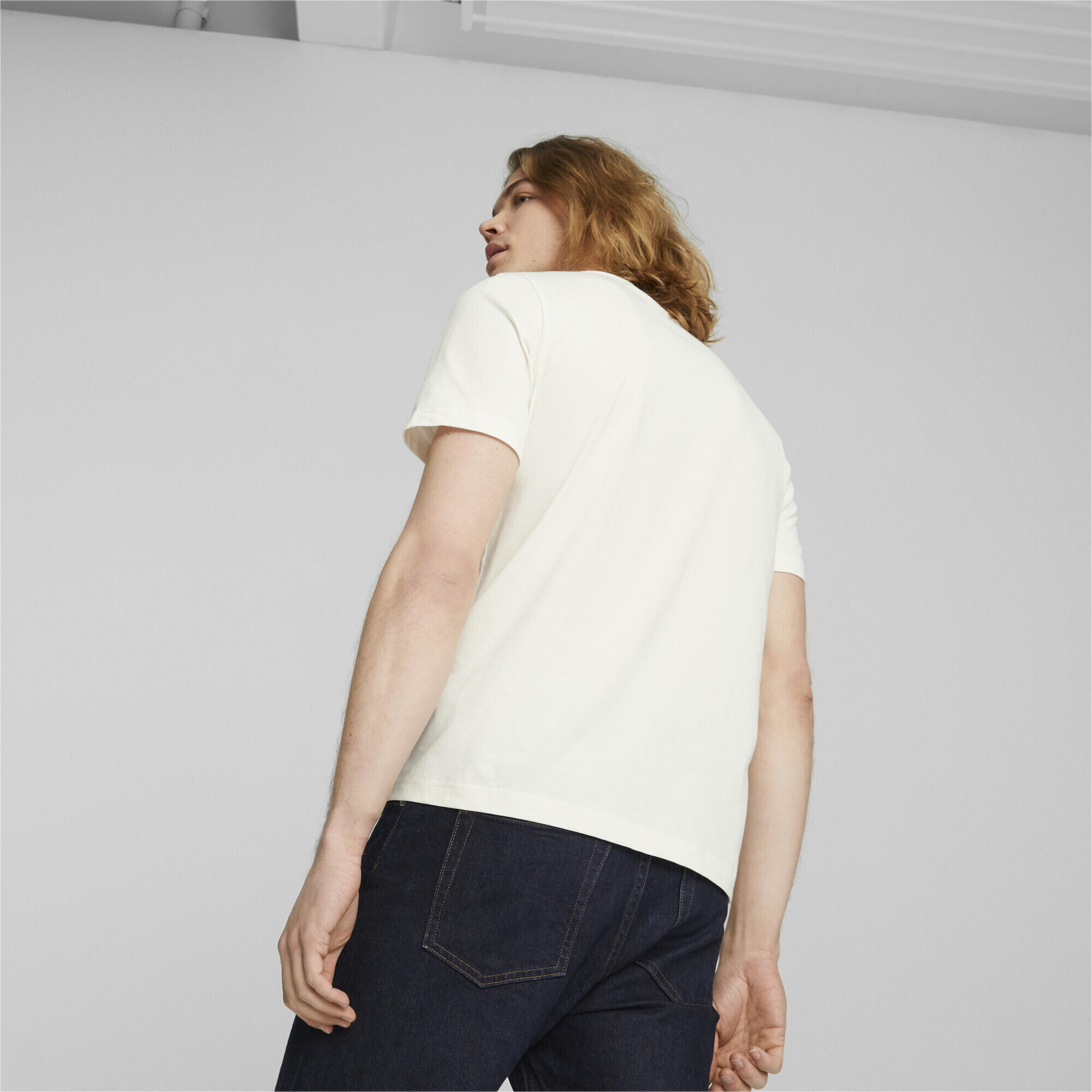 Camiseta ESS+ multicolor Hombre PUMA Warm White 4/6