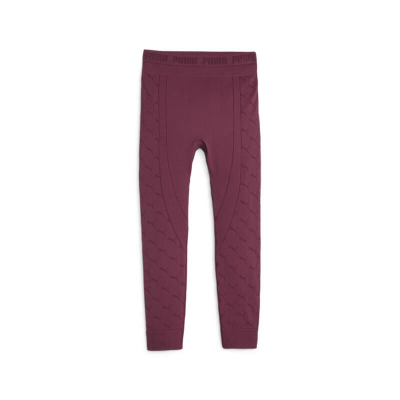 Leggings 7/8 EVOKNIT da donna PUMA Dark Jasper Red