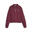 HER sweatshirt met hoge hals en halve rits voor dames PUMA Dark Jasper Red