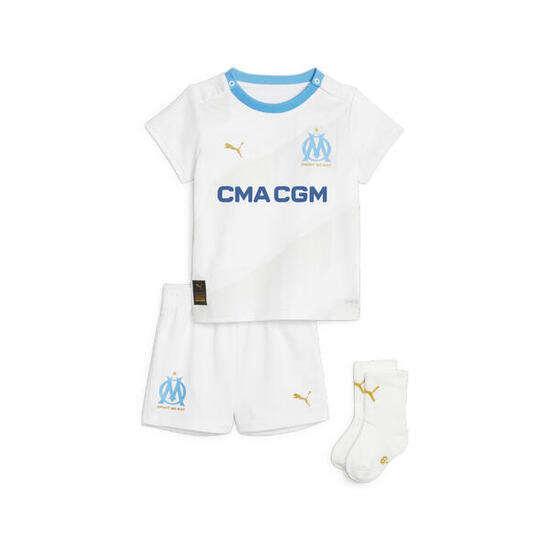 Equipación OM local 23/24 Bebés PUMA White Clyde Royal Blue