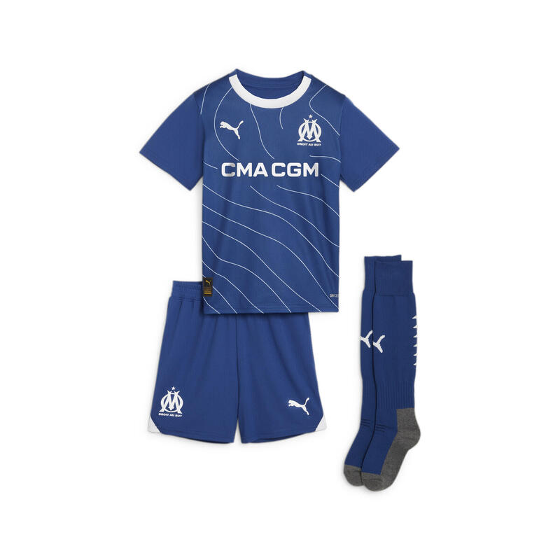 Olympique de Marseille 23/24 Auswärtstrikot Mini-Kit Jugendliche PUMA