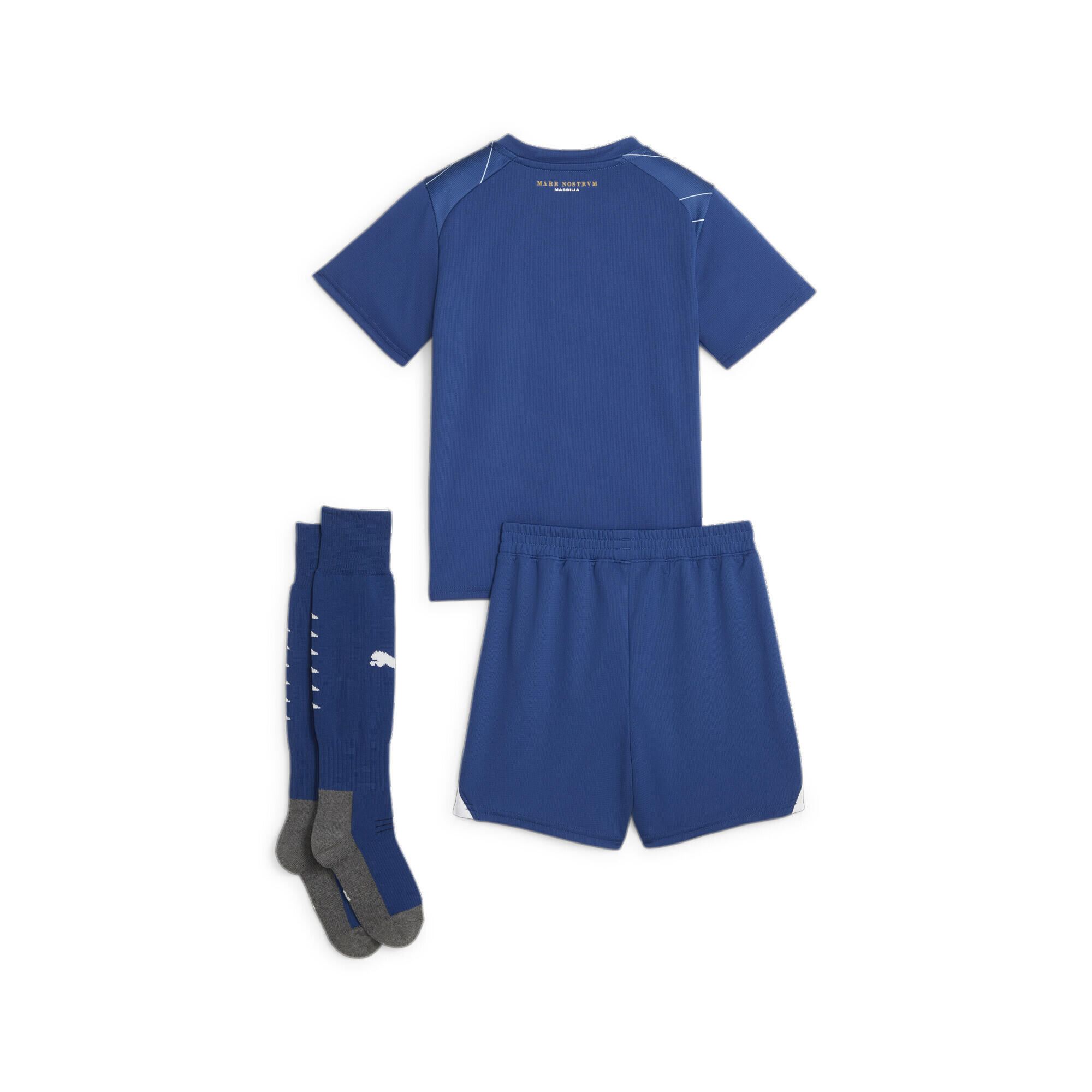 Equipación mini OM visitante 23/24 PUMA Team Royal Clyde Blue 2/2