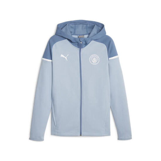 Veste à capuche Casuals Manchester City PUMA Blue Wash Deep Dive