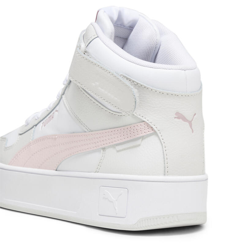 Carina Street Mid Sneakers Damen PUMA White Frosty Pink Feather Gray