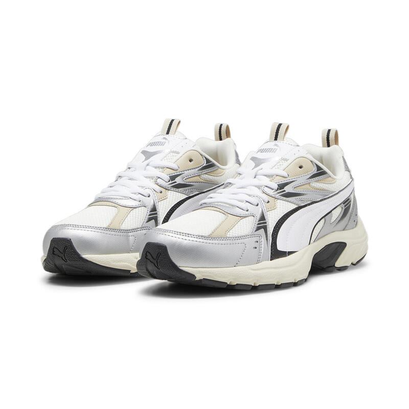 Sneaker Milenio Tech PUMA Warm White Silver Metallic