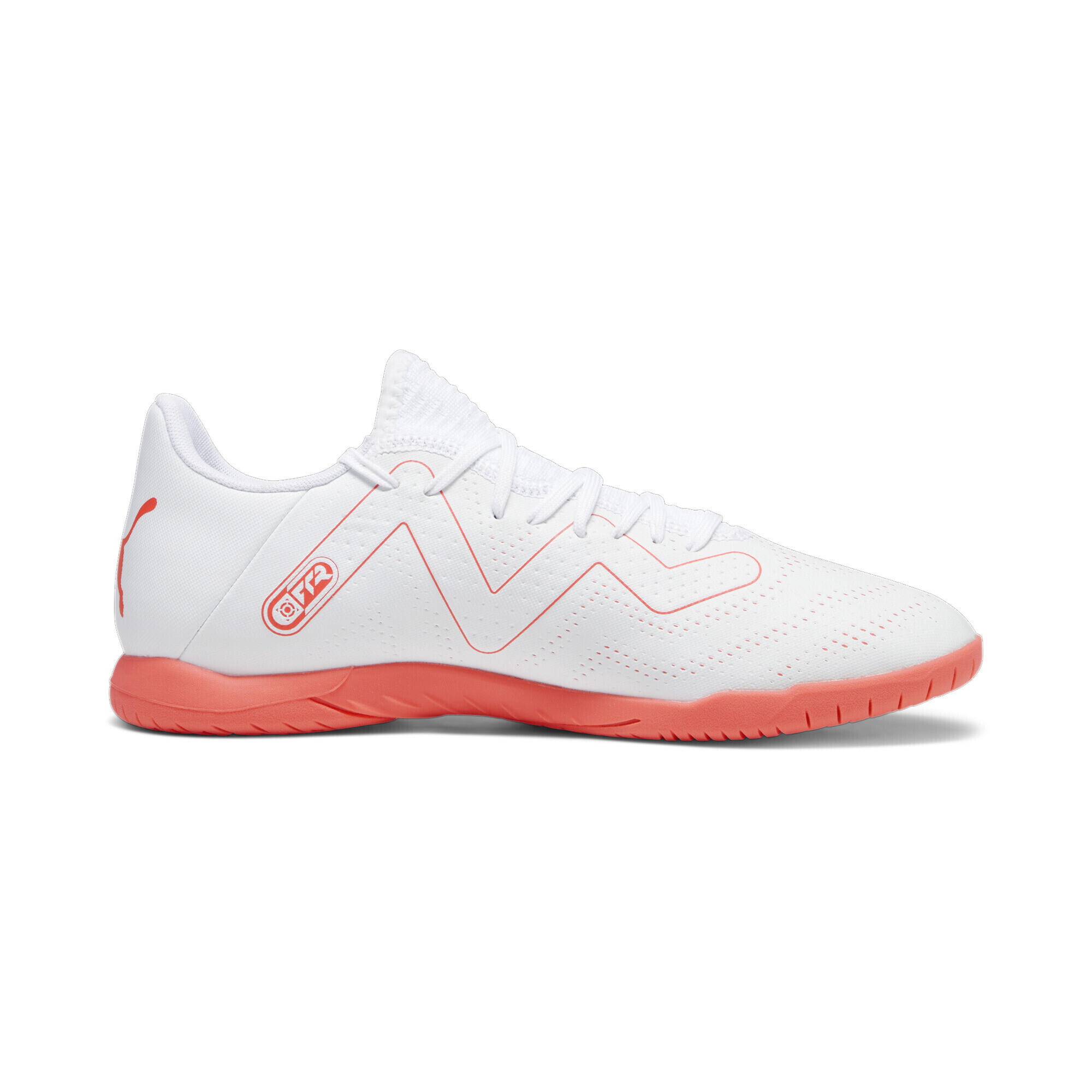 Chaussures de futsal FUTURE PLAY IT PUMA White Fire Orchid Red 7/7