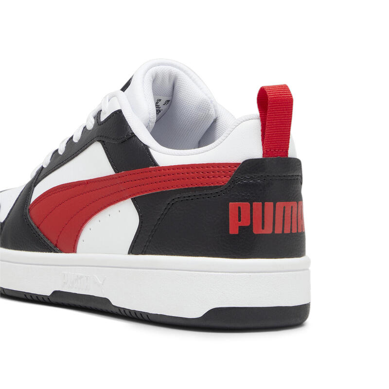 Rebound V6 Low sneakers PUMA White For All Time Red Black