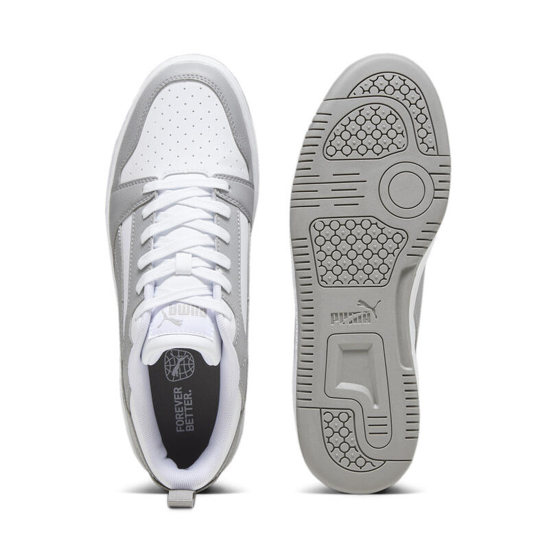 Sneaker basse Rebound V6 PUMA White Concrete Gray