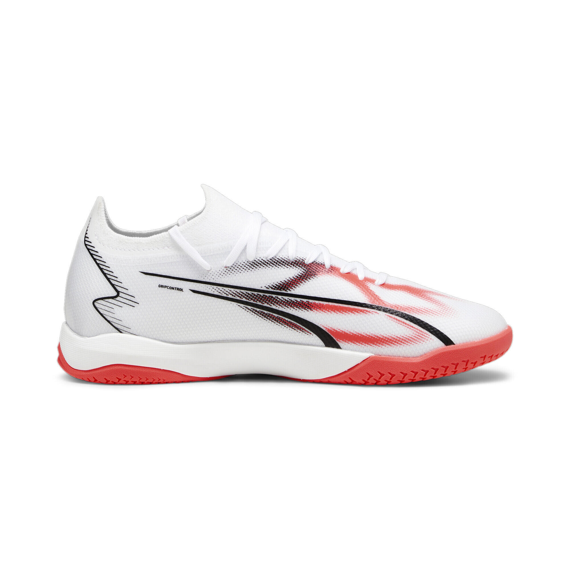 Scarpe da calcio ULTRA MATCH IT da uomo PUMA White Black Fire Orchid Red 7/7