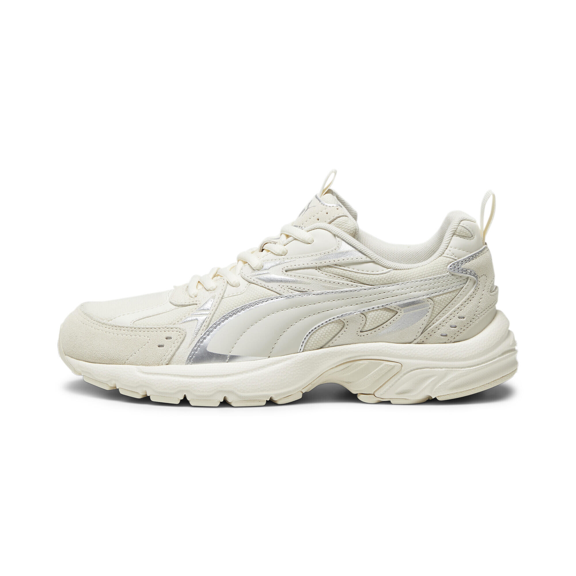 Sneakers Milenio Tech Suede PUMA Alpine Snow Vapor Gray Frosted Ivory White 5/7