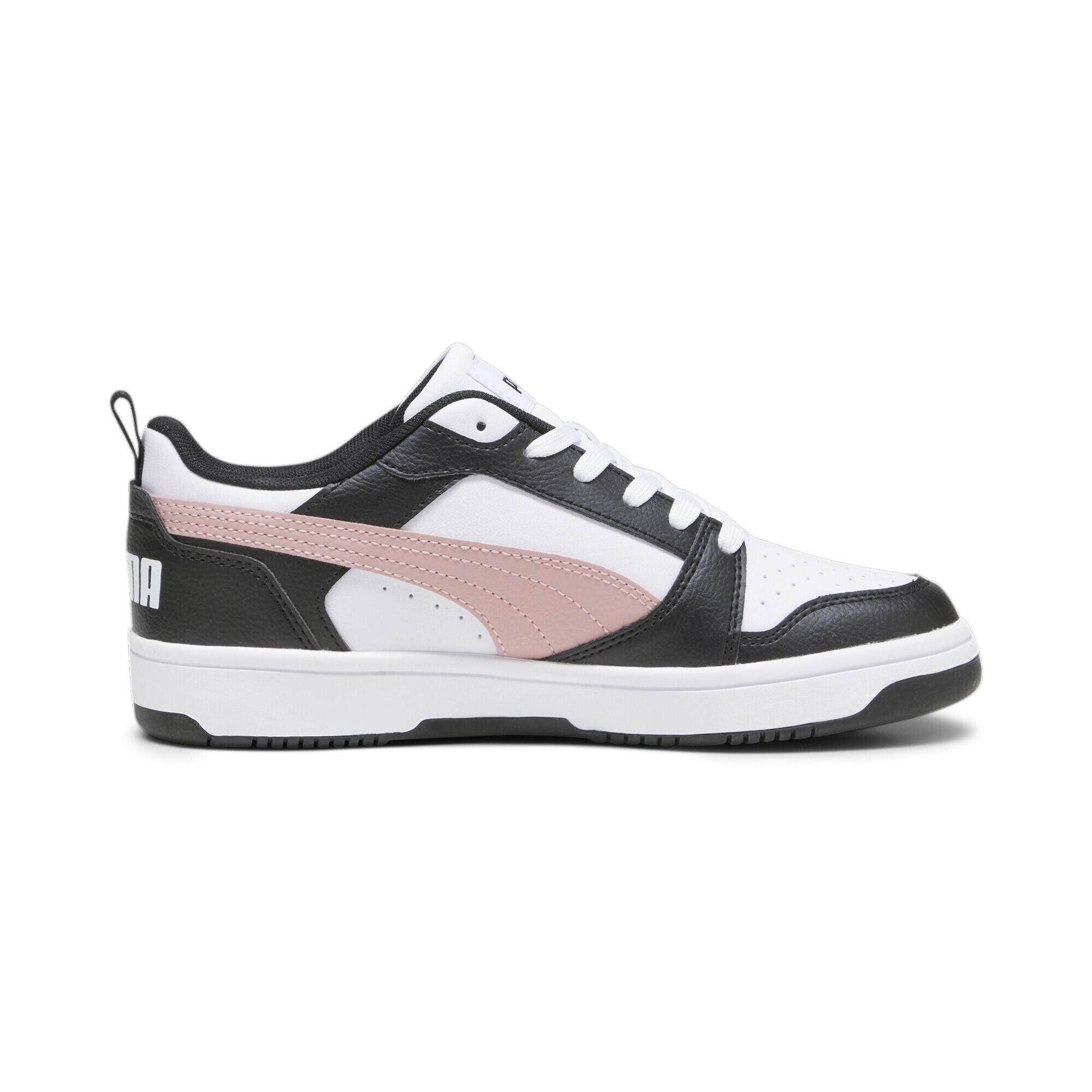 Rebound V6 Low Sneakers Erwachsene PUMA White Future Pink Black 7/15
