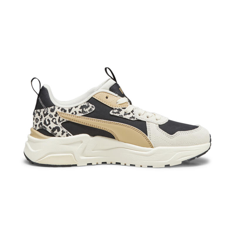 Trinity Lite Animal damessneakers PUMA Sand Dune Black Alpine Snow Beige White