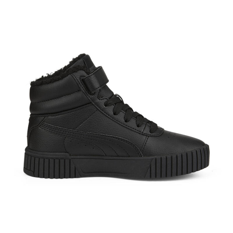 Dětské zimní tenisky Carina 2.0 Mid PUMA Black Dark Shadow Gray