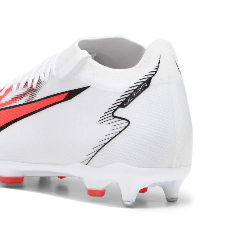 Chaussures de football ULTRA MATCH MxSG PUMA White Black Fire Orchid Red