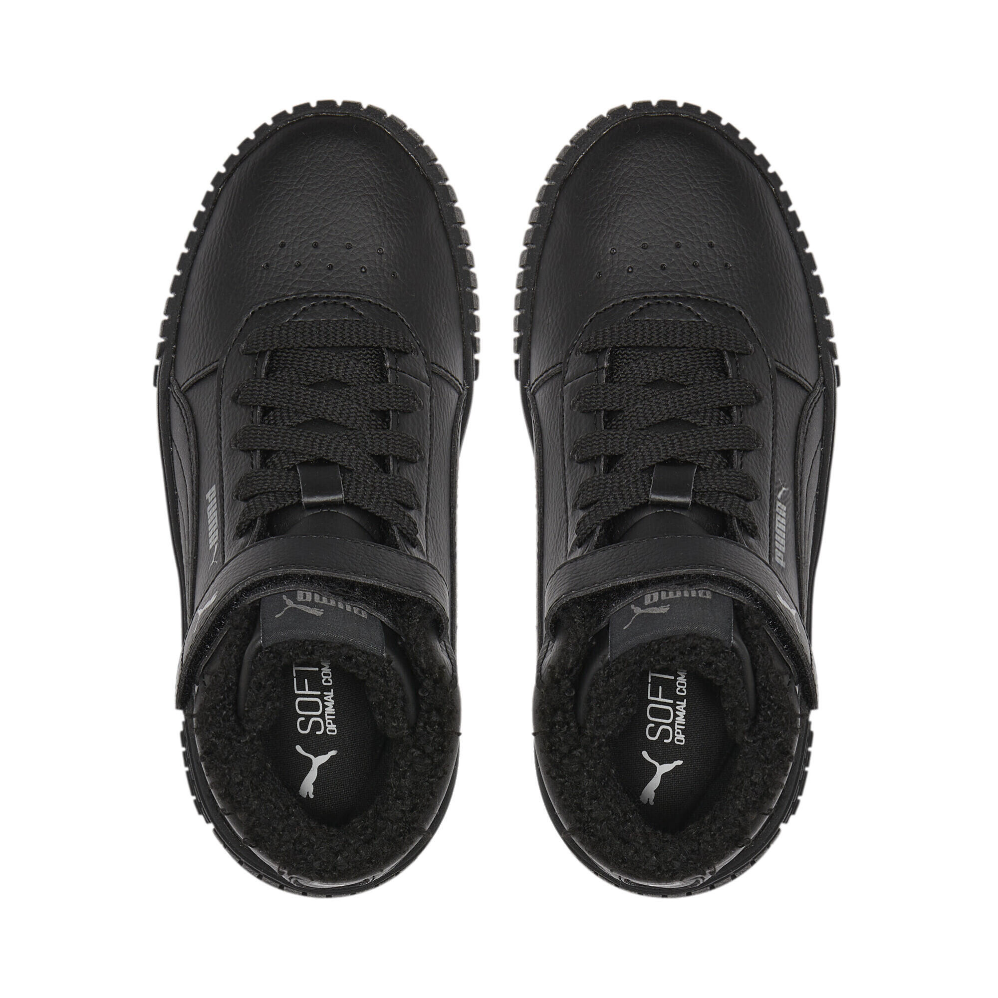 Carina 2.0 Mid Winter Sneakers Mädchen PUMA Black Dark Shadow Gray 6/15