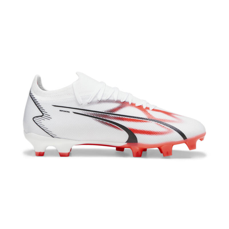 ULTRA MATCH FG/AG voetbalschoenen voor dames PUMA White Black Fire Orchid Red