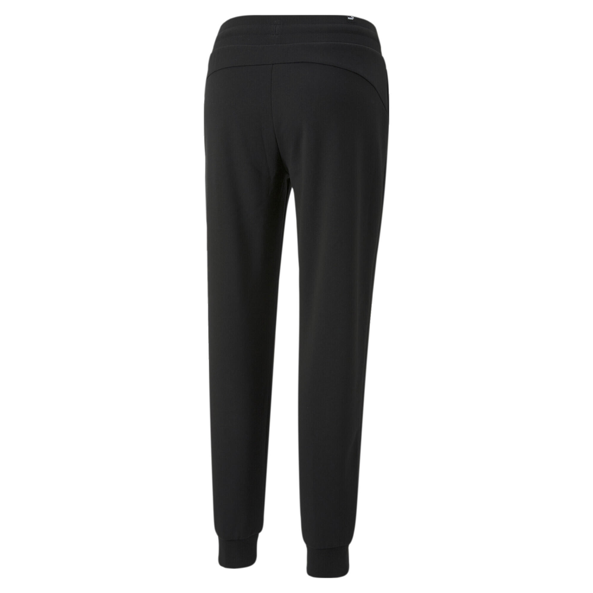 Essentials+ Metallic broek voor dames PUMA Black Gold Foil 6/6