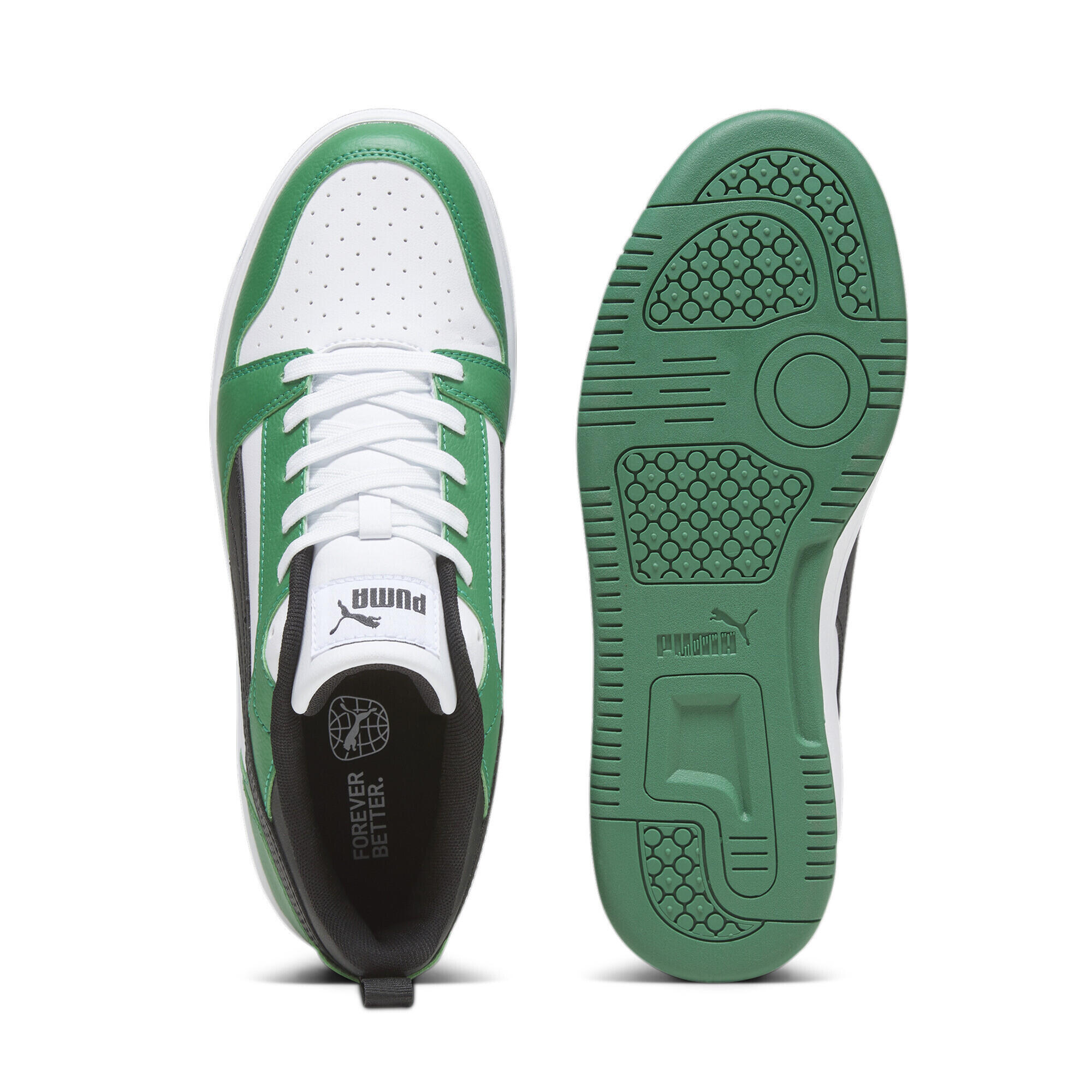 Sneakers Rebound V6 Low PUMA White Black Archive Green 6/7
