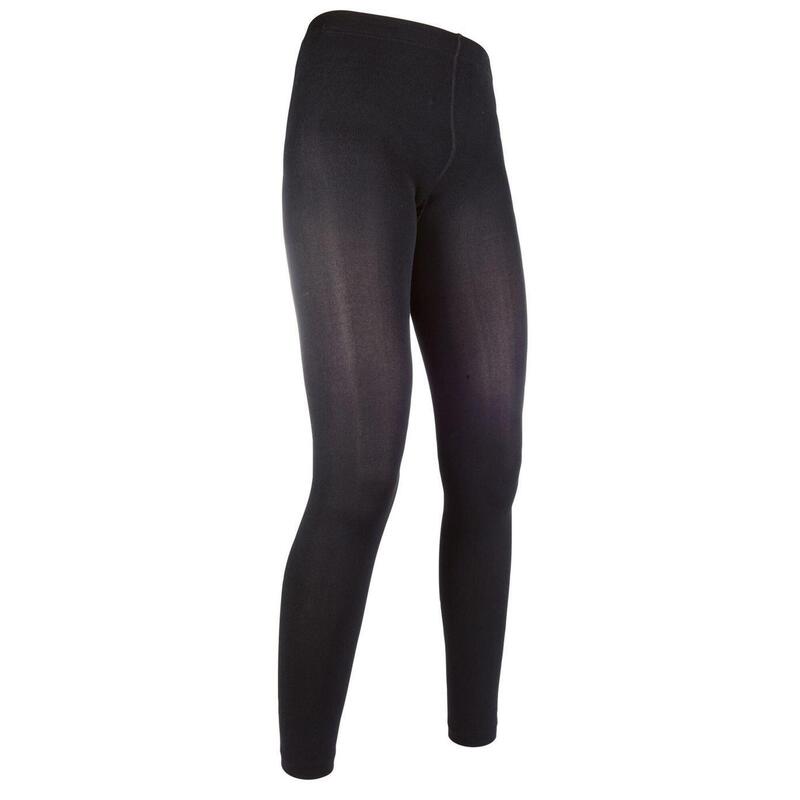 Damen Unterziehhose Leggings schwarz