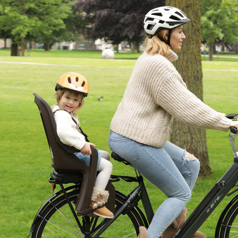 Seggiolino posteriore per bicicletta con attacco per portapacchi Polisport Groov