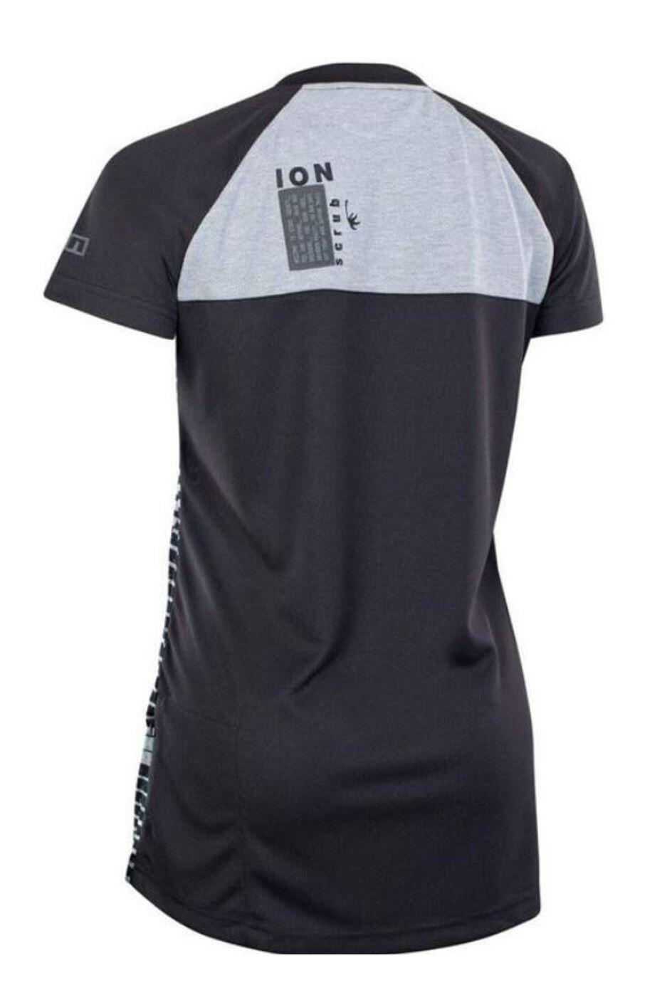 ION Tee SS Scrub AMP Mesh_ine - Damen Trikot - Schwarz/Grau/Weiß 2/2