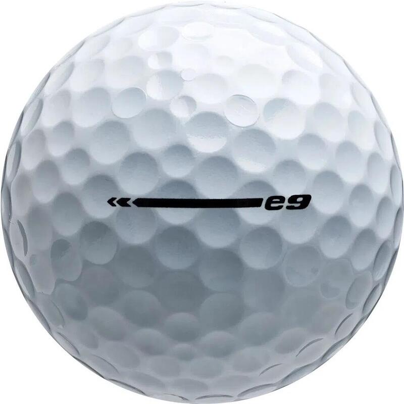 e9 LONG DRIVE 高爾夫球 (12個) - 白色