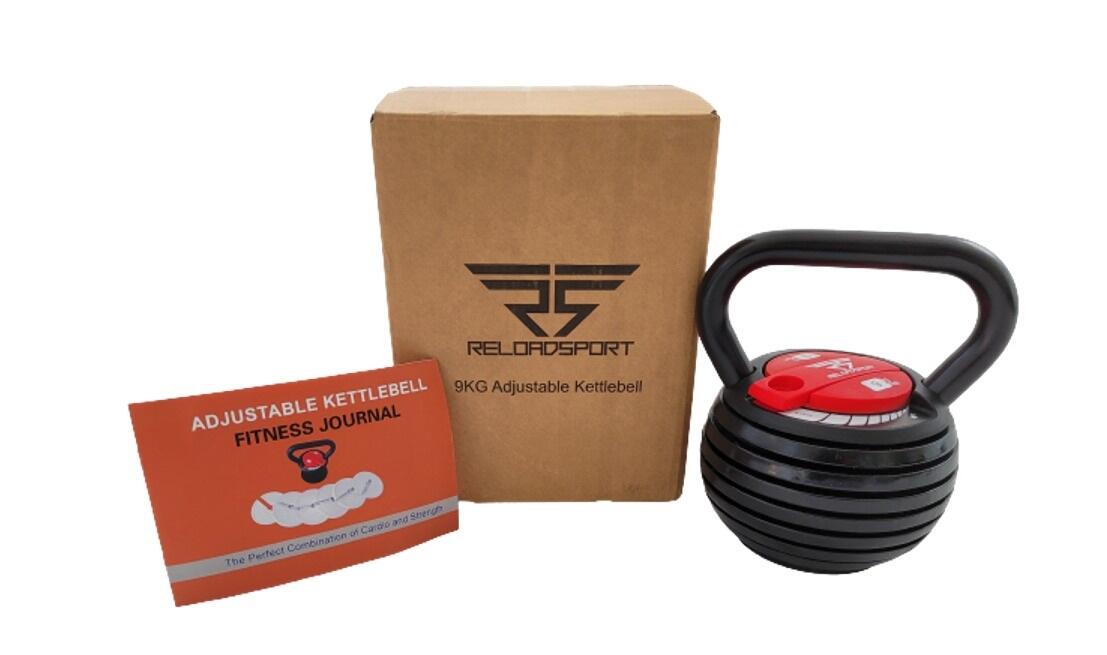 RELOAD SPORT Verstelbare kettlebell 9KG