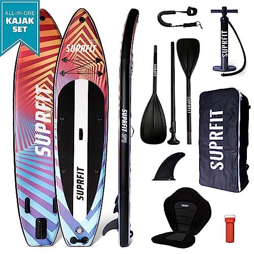 Suprfit SUP Board Set Optical incl. seggiolino e pagaia per kayak