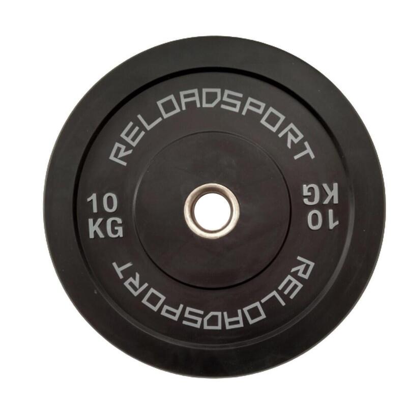 2x 10KG Bumper plates ReloadSport RELOAD SPORT Decathlon.nl