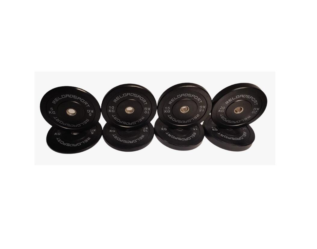 RELOAD SPORT ReloadSport - halterschijven Bumper set 100KG