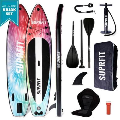 Suprfit SUP Board Set Batik inkl. Sitz und Kajak Paddle