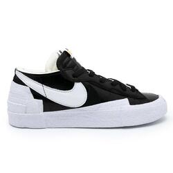 Nike Blazer Low X Sacai Blk Cuir Verni Noir Adulte