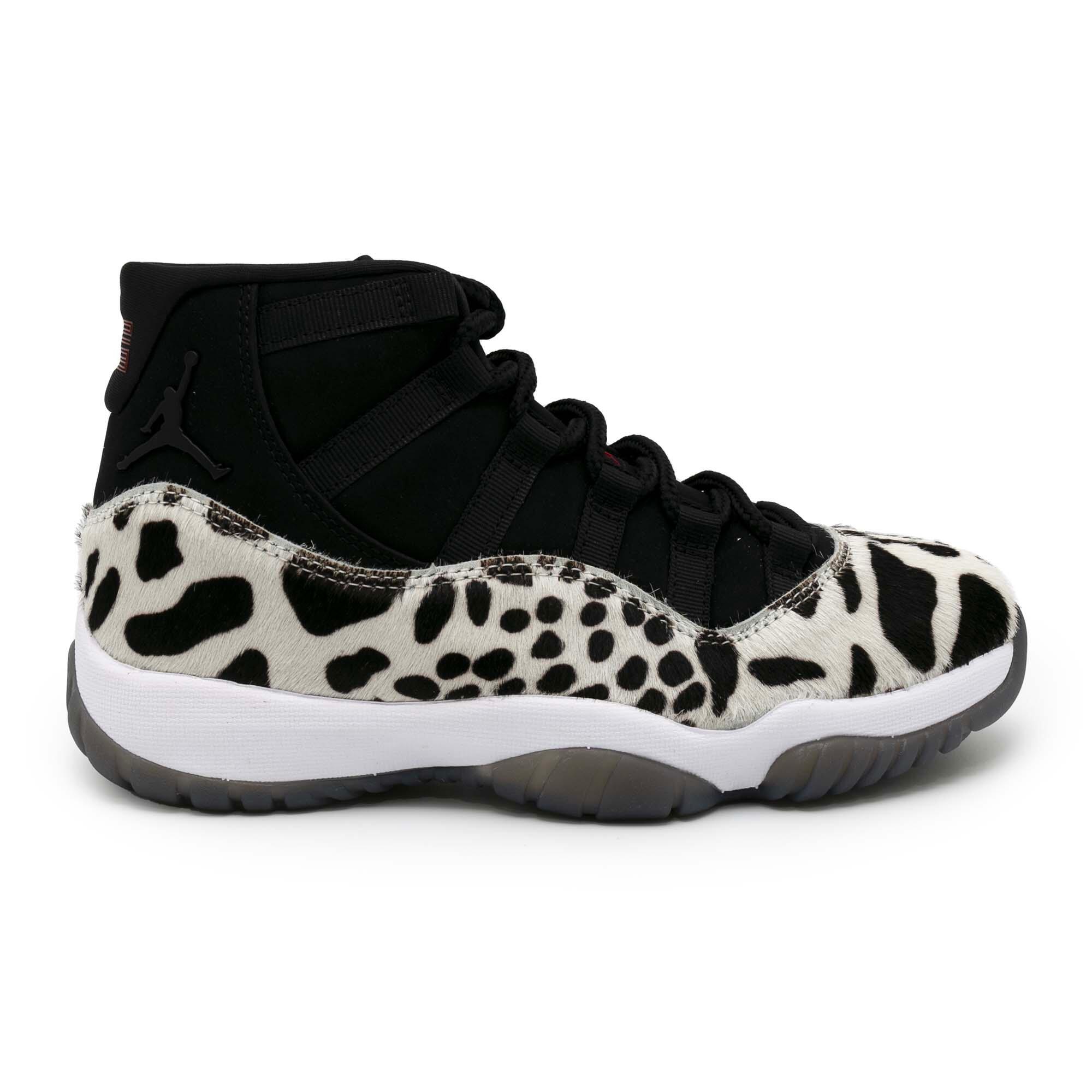 Baskets Nike Jordan11 Animal Instint Noir Femme 1/5