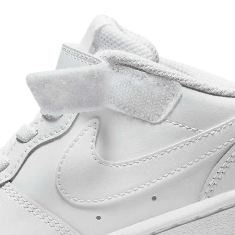 Pantofi Sport Nike Model Court Borough Low 2 (psv) Culoare Alb