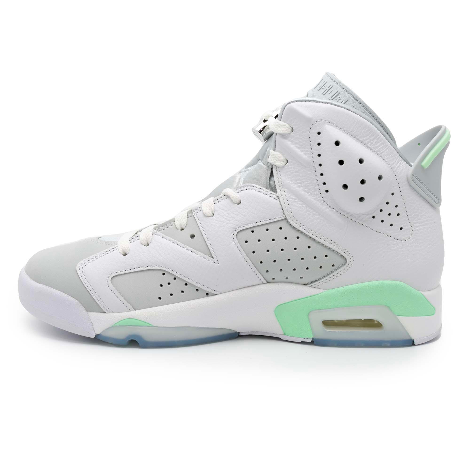 Nike Air Jordan 6 Retro Menthe Mousse Blanche Adulte 2/5