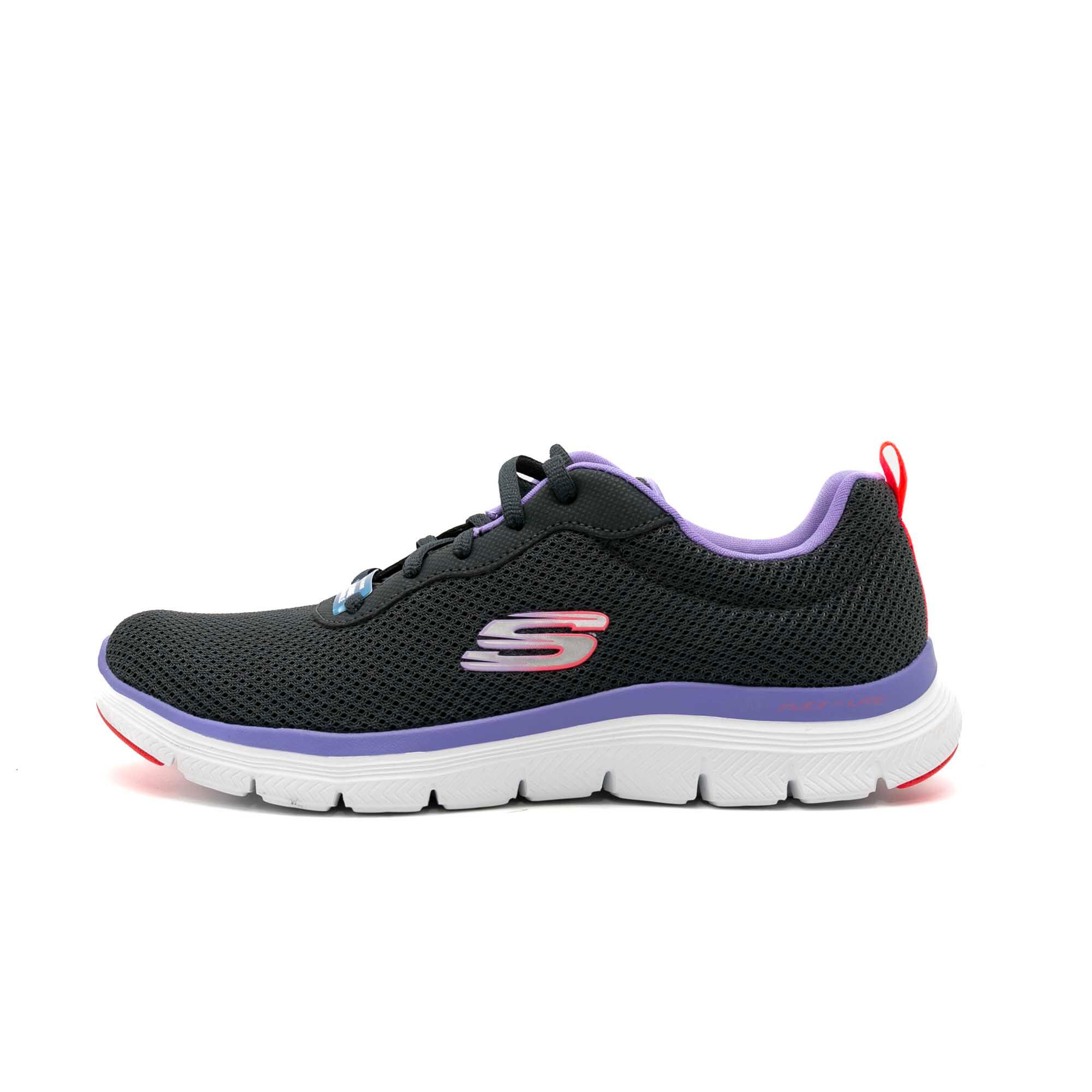 Skechers - Chaussures De Sport Skechers Flex Appeal 4.0 - Br Femme - Baskets - Gris - 40 - Decathlon
