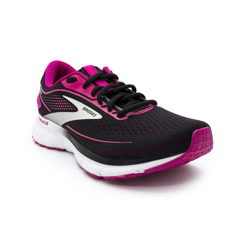 Zapatillas Deportivas Brooks Trace 2 Negro Fucsia Mujer