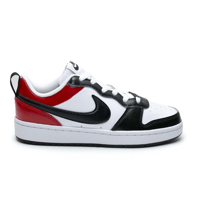 Baskets Nike Air Force 1 Noir & Rouge Femme