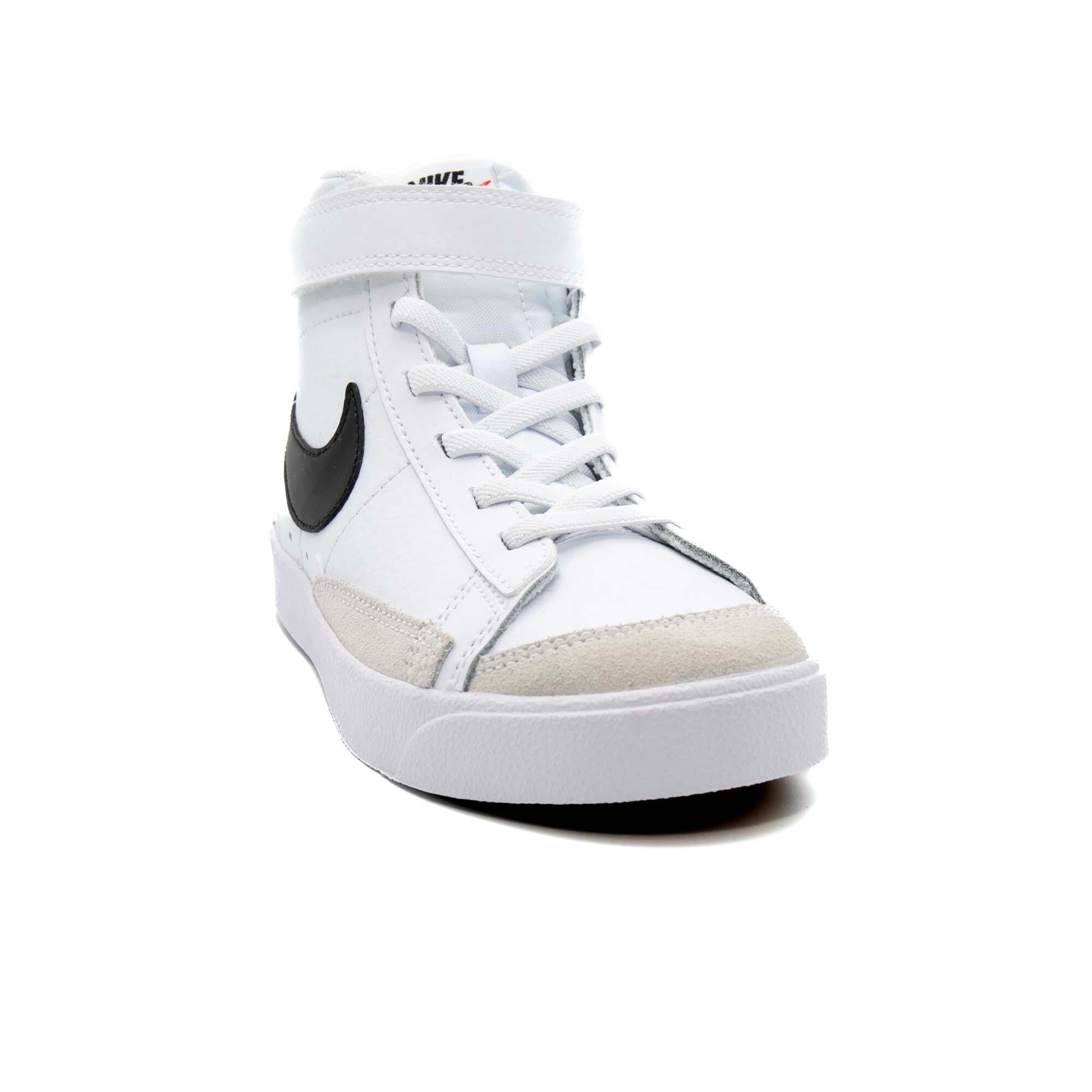 Zapatillas Nike Blazer Mid '77 Blanco Negro NIño 3/5