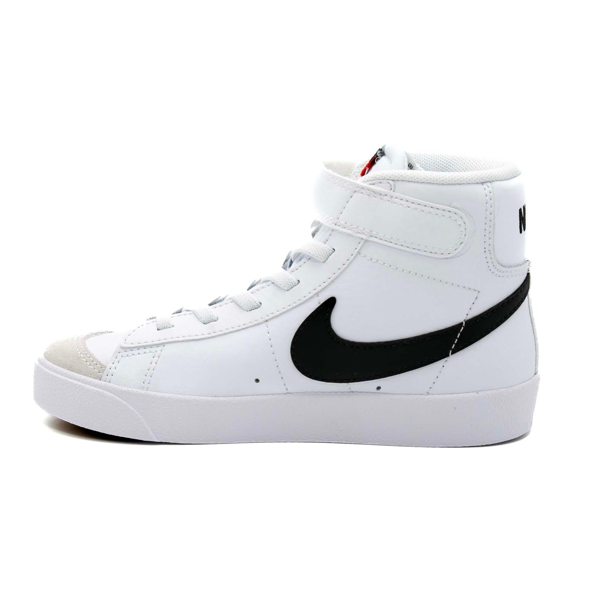 Zapatillas Nike Blazer Mid '77 Blanco Negro NIño 2/5