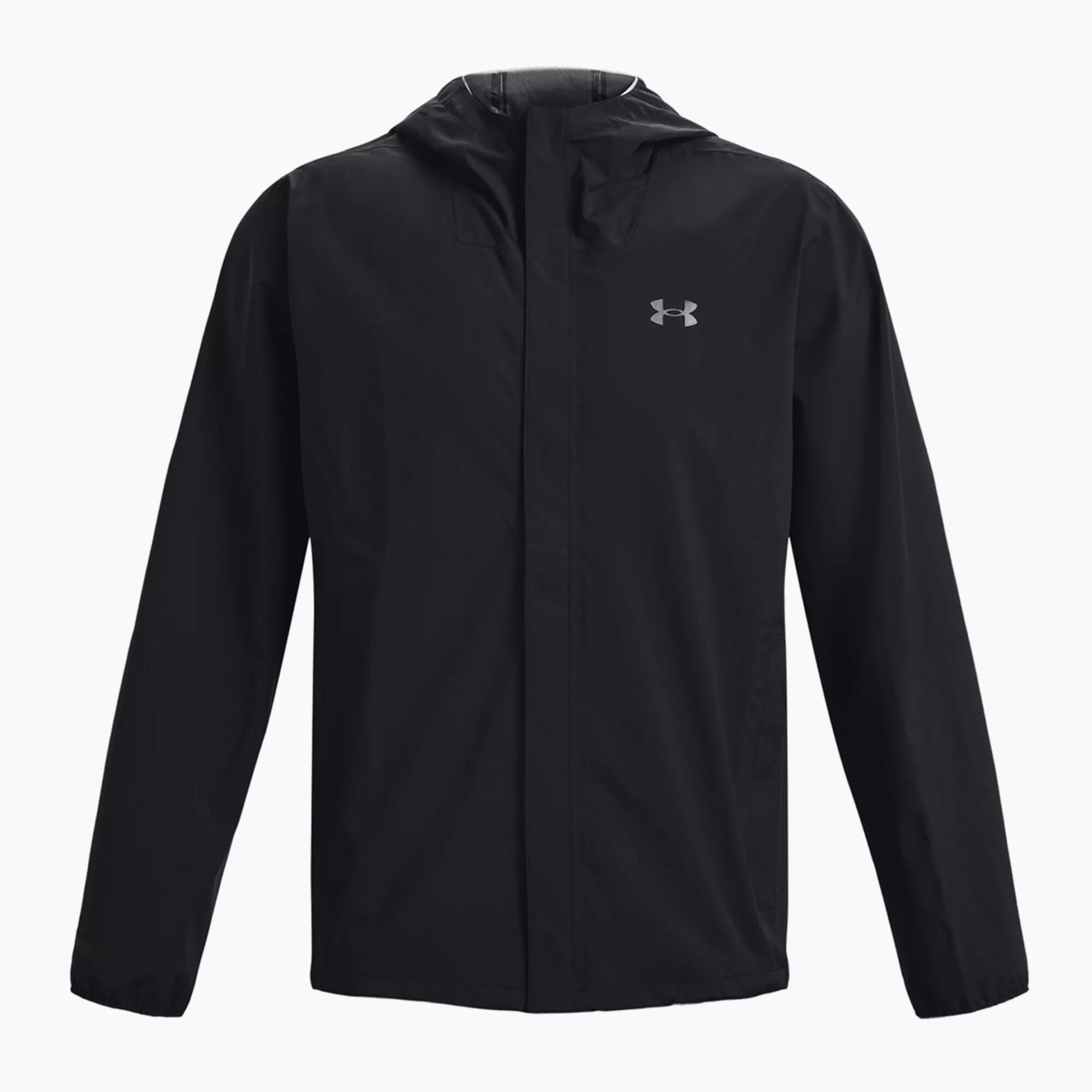 Rain Jacket Giacca A Vento Uomo Under Armour Giacche Da Uomo Under Armour  Cloudstrike Anorak Black Queens