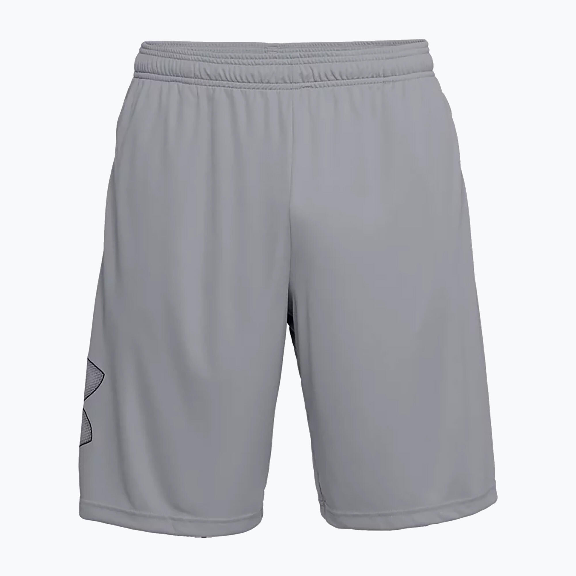Under Armour Men's Tech Graphic Shorts - Grey 5/7