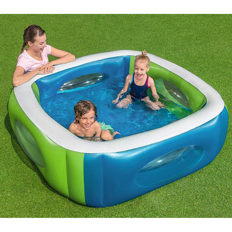 Piscina Hinchable Autoportante Infantil Bestway 168x56 cm Escotillas Laterales A