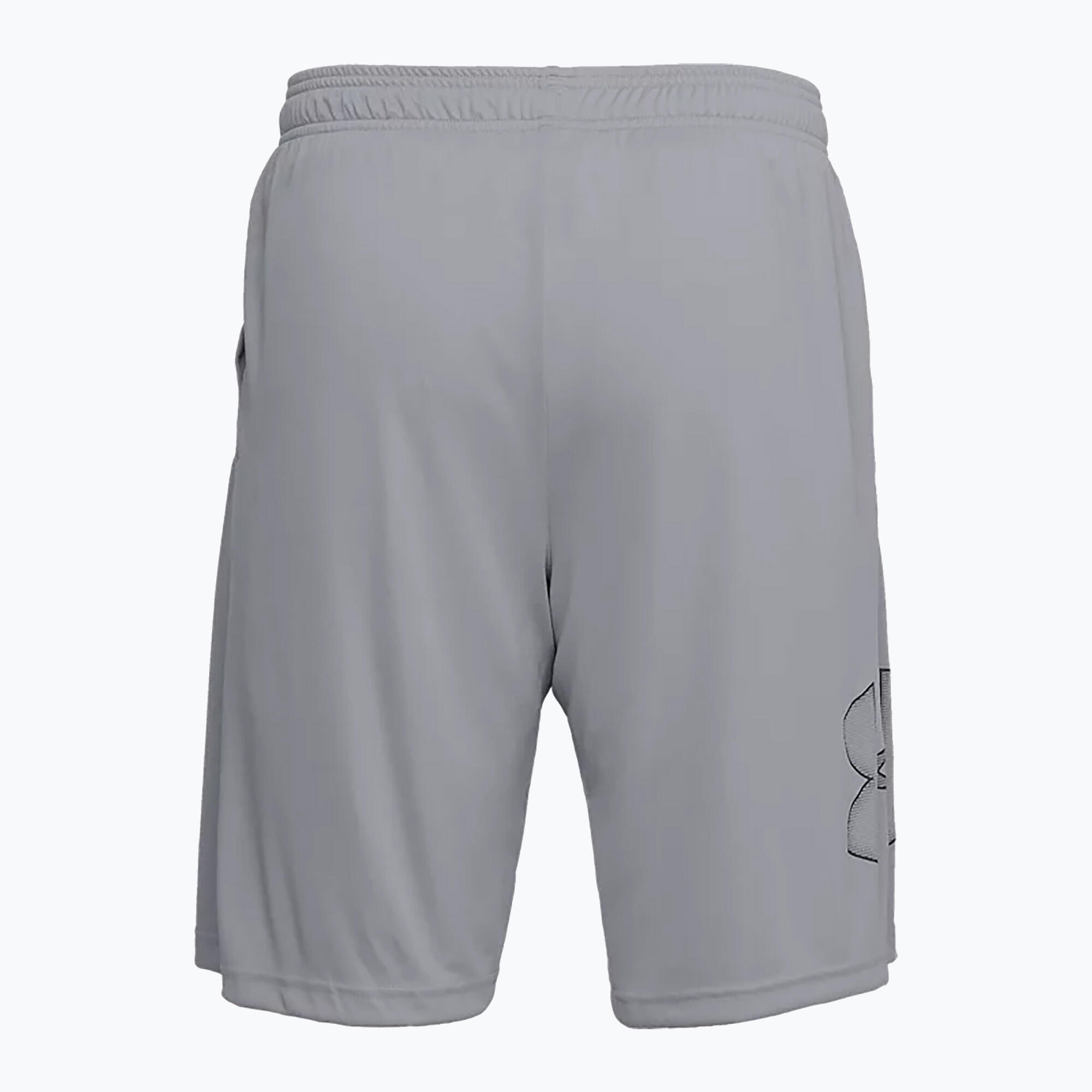 Under Armour Men's Tech Graphic Shorts - Grey 2/7