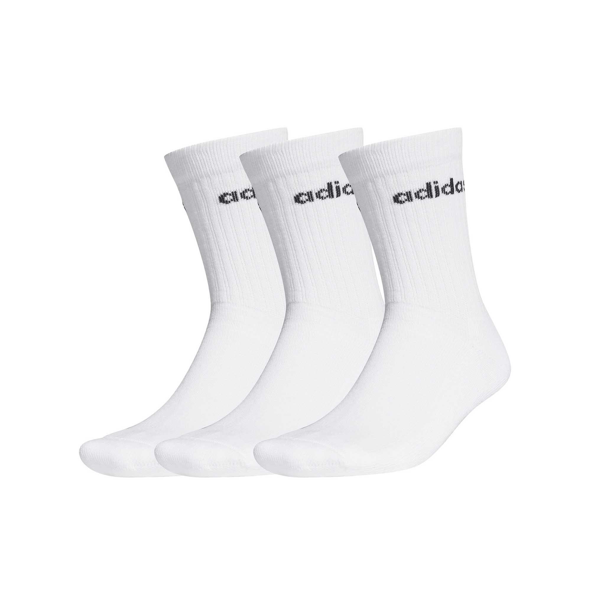 Adidas - Lot De 3 Chaussettes Adidas Sport Hc Crew Adulte - Chaussettes - Blanc - 42 M/l - Decathlon