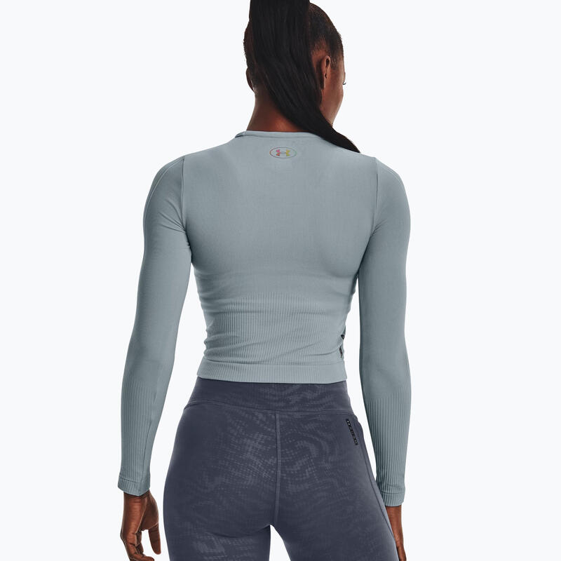 Koszulka fitness damska Under Armour Rush Seamless z długim rękawem